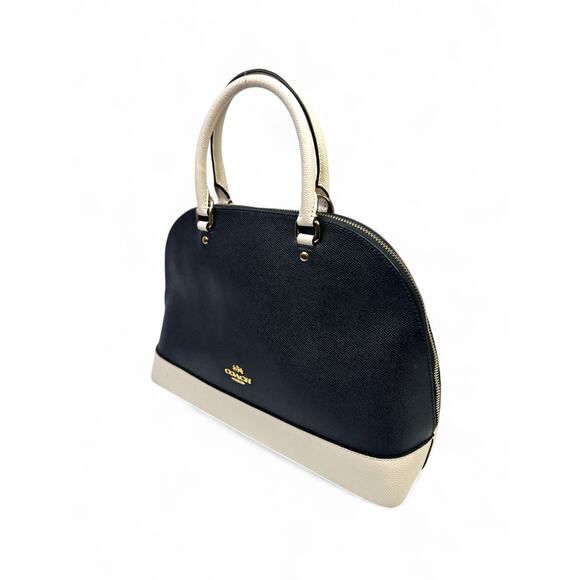 Coach Cora Domed Satchel in Crossgrain Leather W/ Dust Bag - Picture 9 of 16